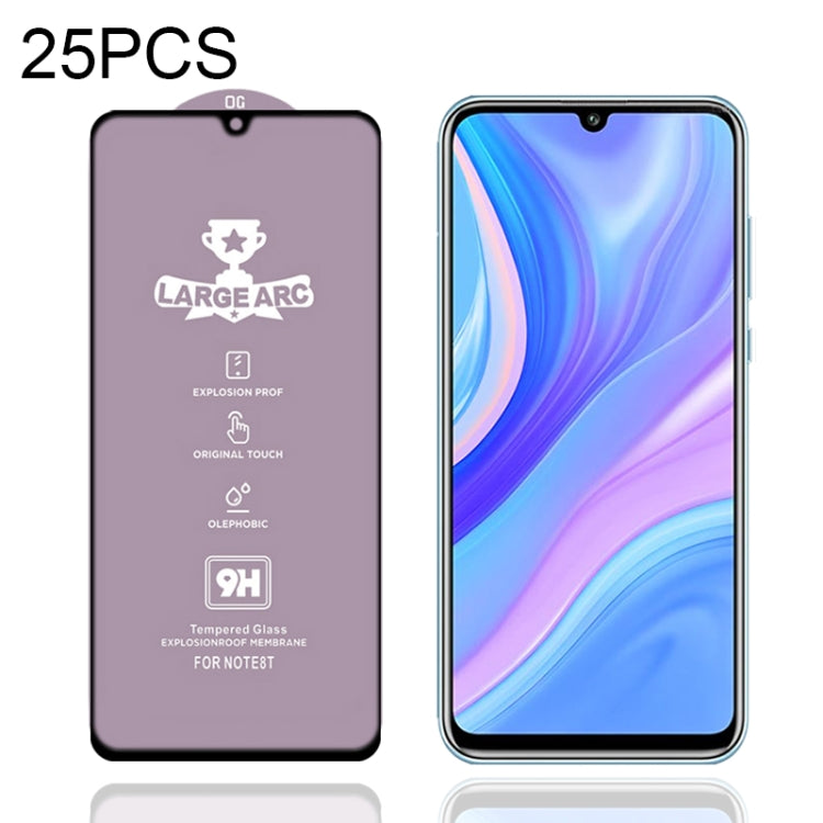 25 PCS 9H HD Large Arc High Alumina Full Screen Tempered Glass Film, For Honor 8A 2020 (25 PCS), For Huawei Y5p (25 PCS), For Huawei Y6p (25 PCS), For Honor 9S (25 PCS), For Honor 30 (25 PCS), For Huawei Y7p (25 PCS), For Honor 30S (25 PCS)������������...