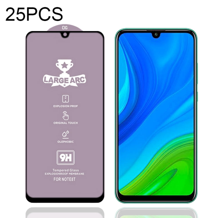 25 PCS 9H HD Large Arc High Alumina Full Screen Tempered Glass Film, For Honor 8A 2020 (25 PCS), For Huawei Y5p (25 PCS), For Huawei Y6p (25 PCS), For Honor 9S (25 PCS), For Honor 30 (25 PCS), For Huawei Y7p (25 PCS), For Honor 30S (25 PCS)������������...
