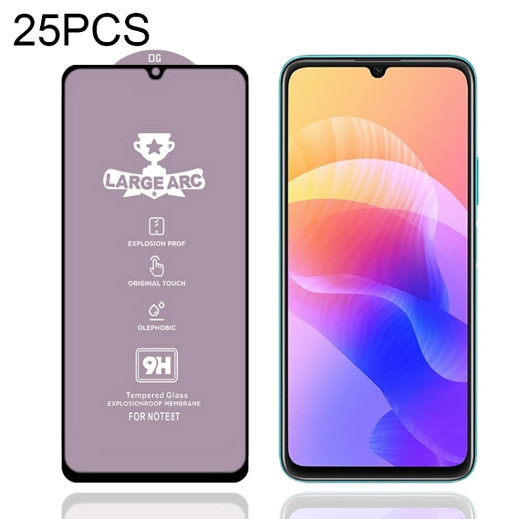25 PCS 9H HD Large Arc High Alumina Full Screen Tempered Glass Film, For Honor 8A 2020 (25 PCS), For Huawei Y5p (25 PCS), For Huawei Y6p (25 PCS), For Honor 9S (25 PCS), For Honor 30 (25 PCS), For Huawei Y7p (25 PCS), For Honor 30S (25 PCS)������������...