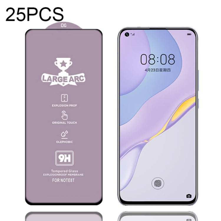 25 PCS 9H HD Large Arc High Alumina Full Screen Tempered Glass Film, For Honor 8A 2020 (25 PCS), For Huawei Y5p (25 PCS), For Huawei Y6p (25 PCS), For Honor 9S (25 PCS), For Honor 30 (25 PCS), For Huawei Y7p (25 PCS), For Honor 30S (25 PCS)������������...