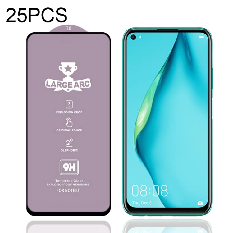 25 PCS 9H HD Large Arc High Alumina Full Screen Tempered Glass Film, For Honor 8A 2020 (25 PCS), For Huawei Y5p (25 PCS), For Huawei Y6p (25 PCS), For Honor 9S (25 PCS), For Honor 30 (25 PCS), For Huawei Y7p (25 PCS), For Honor 30S (25 PCS)������������...