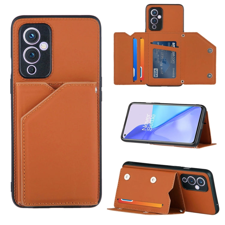 Skin Feel PU + TPU + PC Back Cover Shockproof Case with Card Slots & Holder & Photo Frame, For OPPO A93 5G, For OPPO A94, For Samsung Galaxy A02s (US Version), For Samsung Galaxy A02s (EU Version), For Samsung Galaxy A32 4G (EU Version)����������������...