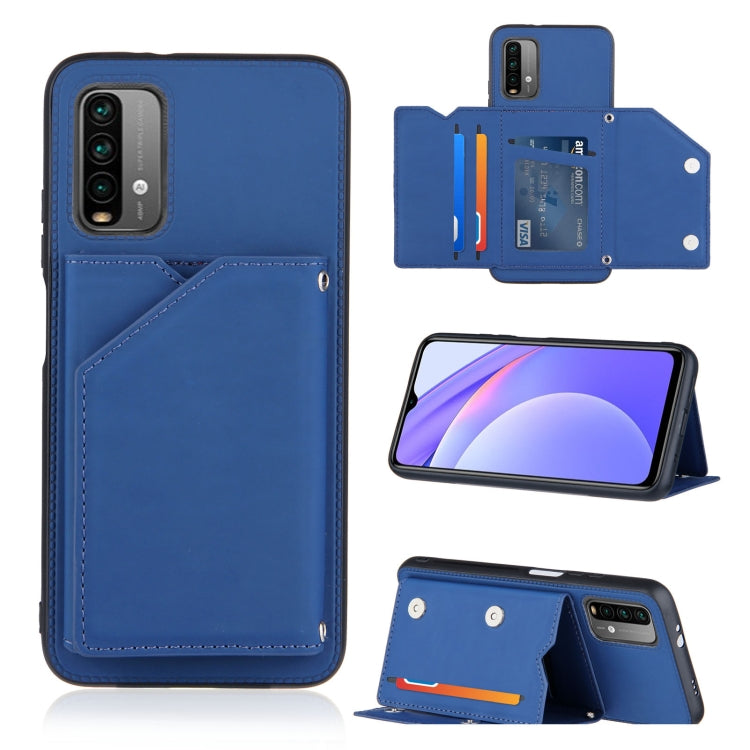 Skin Feel PU + TPU + PC Back Cover Shockproof Case with Card Slots & Holder & Photo Frame, For OPPO A93 5G, For OPPO A94, For Samsung Galaxy A02s (US Version), For Samsung Galaxy A02s (EU Version), For Samsung Galaxy A32 4G (EU Version)����������������...