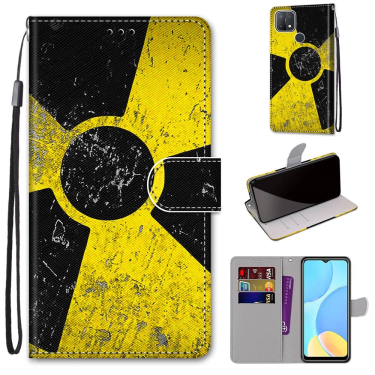 Coloured Drawing Cross Texture Horizontal Flip PU Leather Case with Holder & Card Slots & Wallet & Lanyard, For OPPO A9 (2020) / A5 (2020) / A11X / A11, For OPPO A15 / A15s, For OPPO A53 4G(2020) / A53s / A32 / A33 (2020)�������������������������������...