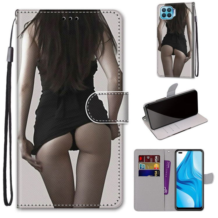 Coloured Drawing Cross Texture Horizontal Flip PU Leather Case with Holder & Card Slots & Wallet & Lanyard, For OPPO A9 (2020) / A5 (2020) / A11X / A11, For OPPO A15 / A15s, For OPPO A53 4G(2020) / A53s / A32 / A33 (2020)�������������������������������...