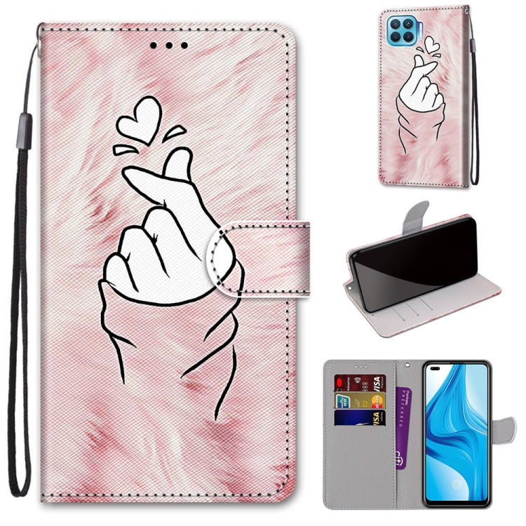 Coloured Drawing Cross Texture Horizontal Flip PU Leather Case with Holder & Card Slots & Wallet & Lanyard, For OPPO A9 (2020) / A5 (2020) / A11X / A11, For OPPO A15 / A15s, For OPPO A53 4G(2020) / A53s / A32 / A33 (2020)�������������������������������...