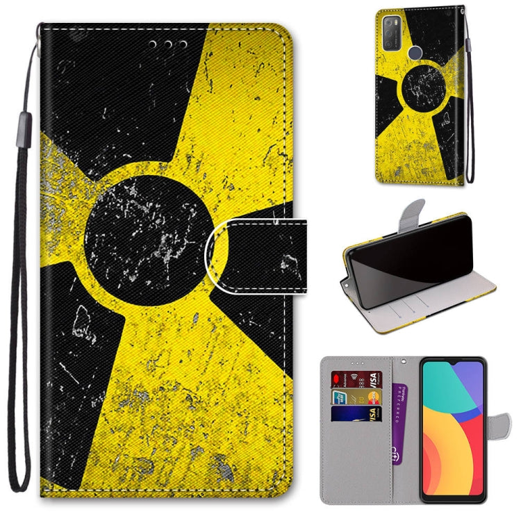 Coloured Drawing Cross Texture Horizontal Flip PU Leather Case with Holder & Card Slots & Wallet & Lanyard, For OPPO Realme 5 / 5s / 5i / C3 / C3i / 6i / Narzo10 / 10A / 20A, For OPPO Realme C15 / C12 / C25 / 7i (Global) / Narzo 20 / 30A���������������...