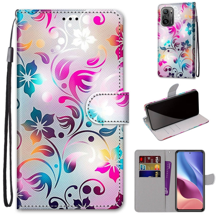 Coloured Drawing Cross Texture Horizontal Flip PU Leather Case with Holder & Card Slots & Wallet & Lanyard, For OPPO Realme 5 / 5s / 5i / C3 / C3i / 6i / Narzo10 / 10A / 20A, For OPPO Realme C15 / C12 / C25 / 7i (Global) / Narzo 20 / 30A���������������...