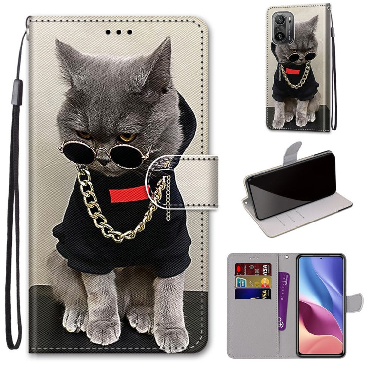 Coloured Drawing Cross Texture Horizontal Flip PU Leather Case with Holder & Card Slots & Wallet & Lanyard, For OPPO Realme 5 / 5s / 5i / C3 / C3i / 6i / Narzo10 / 10A / 20A, For OPPO Realme C15 / C12 / C25 / 7i (Global) / Narzo 20 / 30A���������������...
