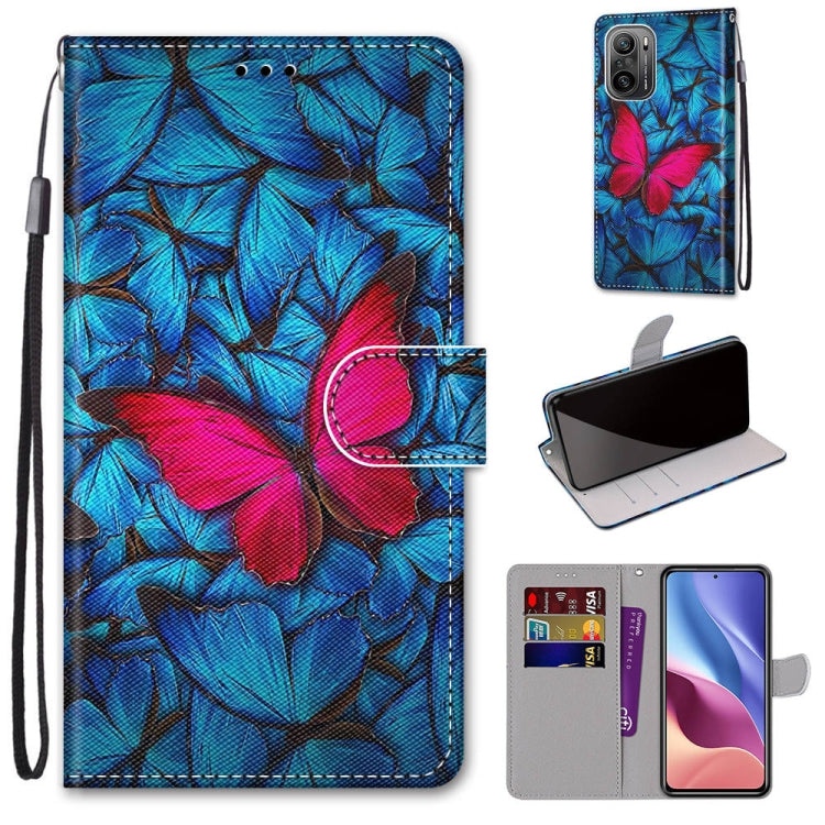 Coloured Drawing Cross Texture Horizontal Flip PU Leather Case with Holder & Card Slots & Wallet & Lanyard, For OPPO Realme 5 / 5s / 5i / C3 / C3i / 6i / Narzo10 / 10A / 20A, For OPPO Realme C15 / C12 / C25 / 7i (Global) / Narzo 20 / 30A���������������...