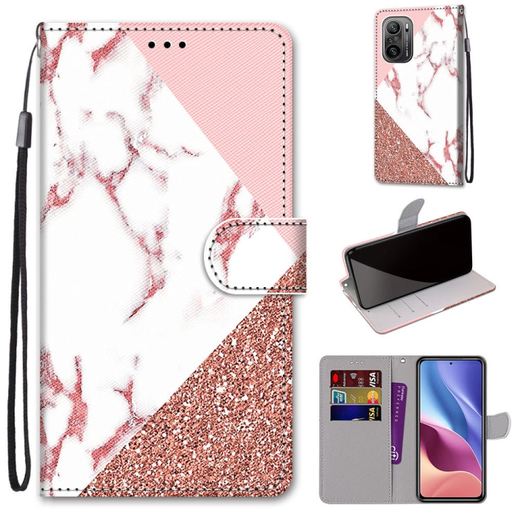 Coloured Drawing Cross Texture Horizontal Flip PU Leather Case with Holder & Card Slots & Wallet & Lanyard, For OPPO Realme 5 / 5s / 5i / C3 / C3i / 6i / Narzo10 / 10A / 20A, For OPPO Realme C15 / C12 / C25 / 7i (Global) / Narzo 20 / 30A���������������...