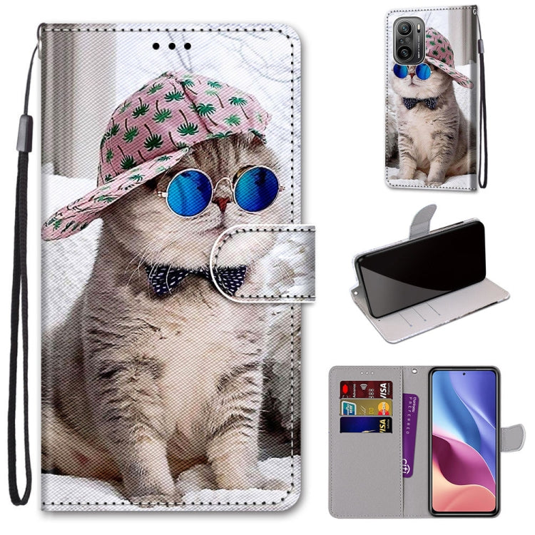 Coloured Drawing Cross Texture Horizontal Flip PU Leather Case with Holder & Card Slots & Wallet & Lanyard, For OPPO Realme 5 / 5s / 5i / C3 / C3i / 6i / Narzo10 / 10A / 20A, For OPPO Realme C15 / C12 / C25 / 7i (Global) / Narzo 20 / 30A���������������...