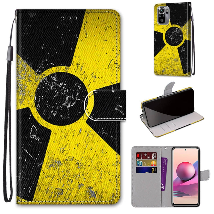 Coloured Drawing Cross Texture Horizontal Flip PU Leather Case with Holder & Card Slots & Wallet & Lanyard, For Xiaomi Redmi Note 10 4G / Note 10S, For Xiaomi Redmi Note 10 5G, For Xiaomi Redmi Note 10 Pro Max / Note 10 Pro, For Nokia 5.4