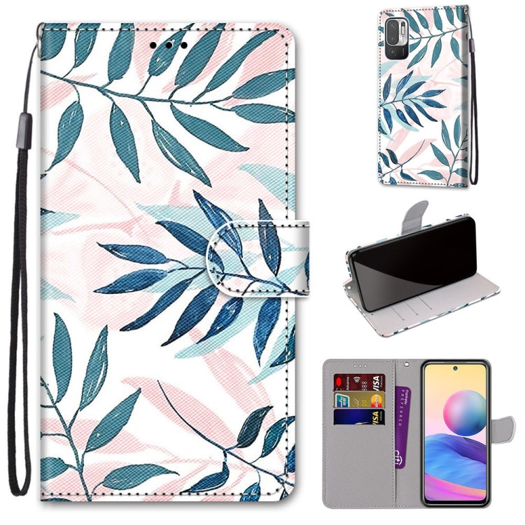 Coloured Drawing Cross Texture Horizontal Flip PU Leather Case with Holder & Card Slots & Wallet & Lanyard, For Xiaomi Redmi Note 10 4G / Note 10S, For Xiaomi Redmi Note 10 5G, For Xiaomi Redmi Note 10 Pro Max / Note 10 Pro, For Nokia 5.4