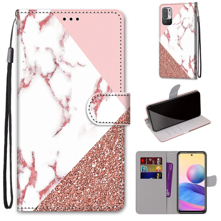 Coloured Drawing Cross Texture Horizontal Flip PU Leather Case with Holder & Card Slots & Wallet & Lanyard, For Xiaomi Redmi Note 10 4G / Note 10S, For Xiaomi Redmi Note 10 5G, For Xiaomi Redmi Note 10 Pro Max / Note 10 Pro, For Nokia 5.4