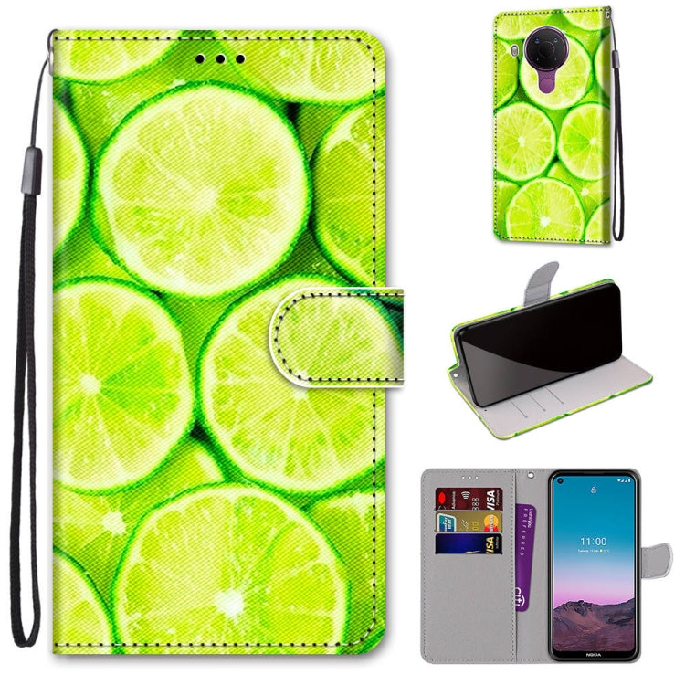 Coloured Drawing Cross Texture Horizontal Flip PU Leather Case with Holder & Card Slots & Wallet & Lanyard, For Xiaomi Redmi Note 10 4G / Note 10S, For Xiaomi Redmi Note 10 5G, For Xiaomi Redmi Note 10 Pro Max / Note 10 Pro, For Nokia 5.4