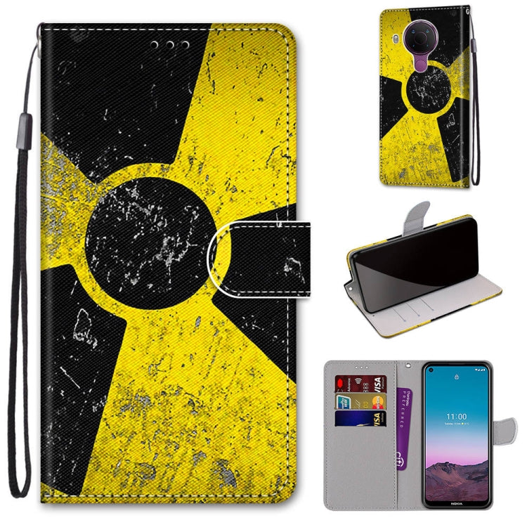 Coloured Drawing Cross Texture Horizontal Flip PU Leather Case with Holder & Card Slots & Wallet & Lanyard, For Xiaomi Redmi Note 10 4G / Note 10S, For Xiaomi Redmi Note 10 5G, For Xiaomi Redmi Note 10 Pro Max / Note 10 Pro, For Nokia 5.4