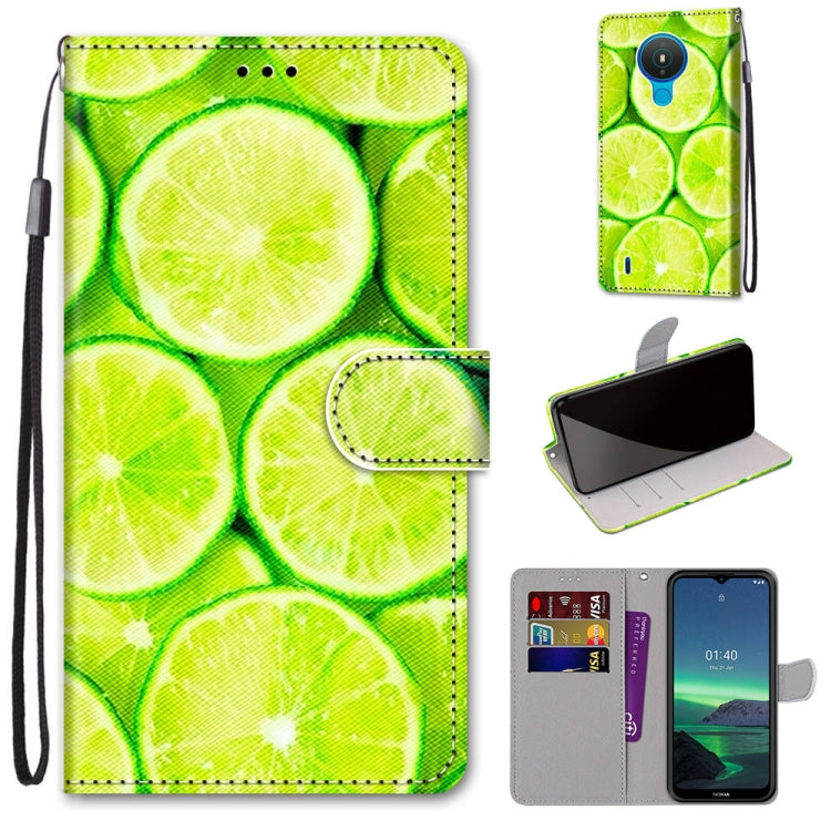 Coloured Drawing Cross Texture Horizontal Flip PU Leather Case with Holder & Card Slots & Wallet & Lanyard, For Nokia 1.4, For Samsung Galaxy A32 4G / A32 Lite, For Samsung Galaxy F62 / M62, For Samsung Galaxy S21 FE