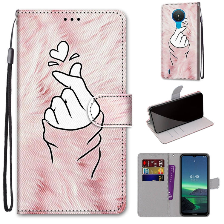 Coloured Drawing Cross Texture Horizontal Flip PU Leather Case with Holder & Card Slots & Wallet & Lanyard, For Nokia 1.4, For Samsung Galaxy A32 4G / A32 Lite, For Samsung Galaxy F62 / M62, For Samsung Galaxy S21 FE