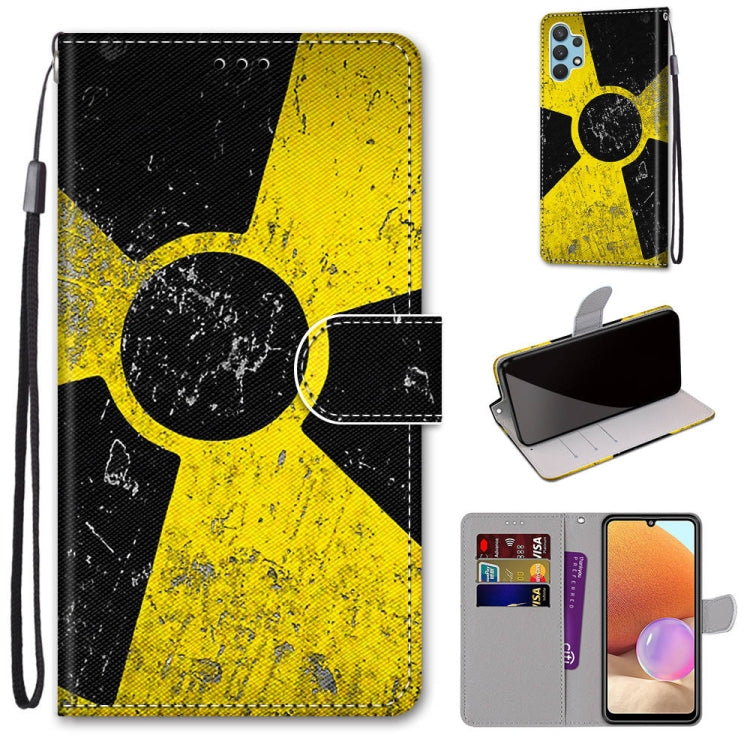 Coloured Drawing Cross Texture Horizontal Flip PU Leather Case with Holder & Card Slots & Wallet & Lanyard, For Nokia 1.4, For Samsung Galaxy A32 4G / A32 Lite, For Samsung Galaxy F62 / M62, For Samsung Galaxy S21 FE