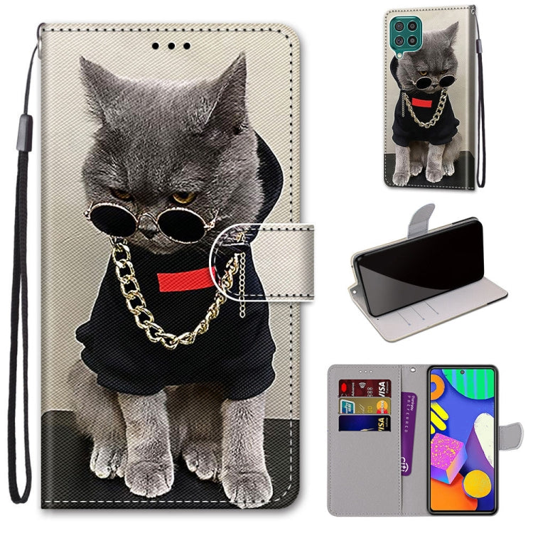Coloured Drawing Cross Texture Horizontal Flip PU Leather Case with Holder & Card Slots & Wallet & Lanyard, For Nokia 1.4, For Samsung Galaxy A32 4G / A32 Lite, For Samsung Galaxy F62 / M62, For Samsung Galaxy S21 FE