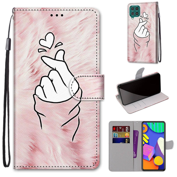 Coloured Drawing Cross Texture Horizontal Flip PU Leather Case with Holder & Card Slots & Wallet & Lanyard, For Nokia 1.4, For Samsung Galaxy A32 4G / A32 Lite, For Samsung Galaxy F62 / M62, For Samsung Galaxy S21 FE
