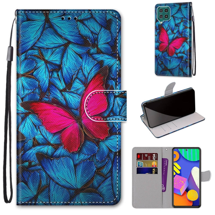 Coloured Drawing Cross Texture Horizontal Flip PU Leather Case with Holder & Card Slots & Wallet & Lanyard, For Nokia 1.4, For Samsung Galaxy A32 4G / A32 Lite, For Samsung Galaxy F62 / M62, For Samsung Galaxy S21 FE