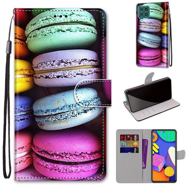 Coloured Drawing Cross Texture Horizontal Flip PU Leather Case with Holder & Card Slots & Wallet & Lanyard, For Nokia 1.4, For Samsung Galaxy A32 4G / A32 Lite, For Samsung Galaxy F62 / M62, For Samsung Galaxy S21 FE