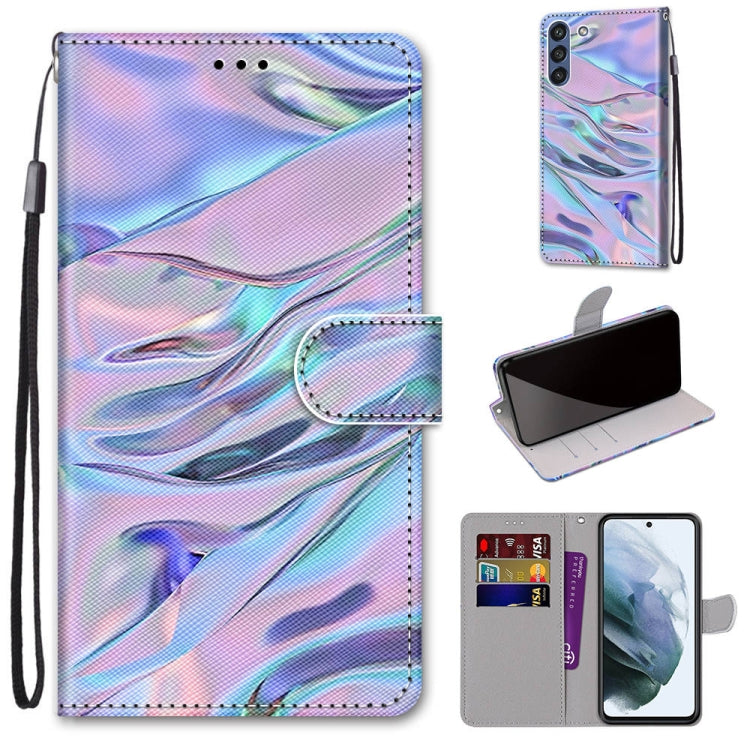 Coloured Drawing Cross Texture Horizontal Flip PU Leather Case with Holder & Card Slots & Wallet & Lanyard, For Nokia 1.4, For Samsung Galaxy A32 4G / A32 Lite, For Samsung Galaxy F62 / M62, For Samsung Galaxy S21 FE