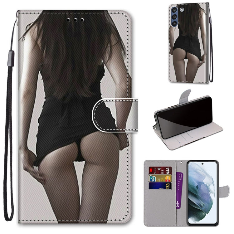 Coloured Drawing Cross Texture Horizontal Flip PU Leather Case with Holder & Card Slots & Wallet & Lanyard, For Nokia 1.4, For Samsung Galaxy A32 4G / A32 Lite, For Samsung Galaxy F62 / M62, For Samsung Galaxy S21 FE