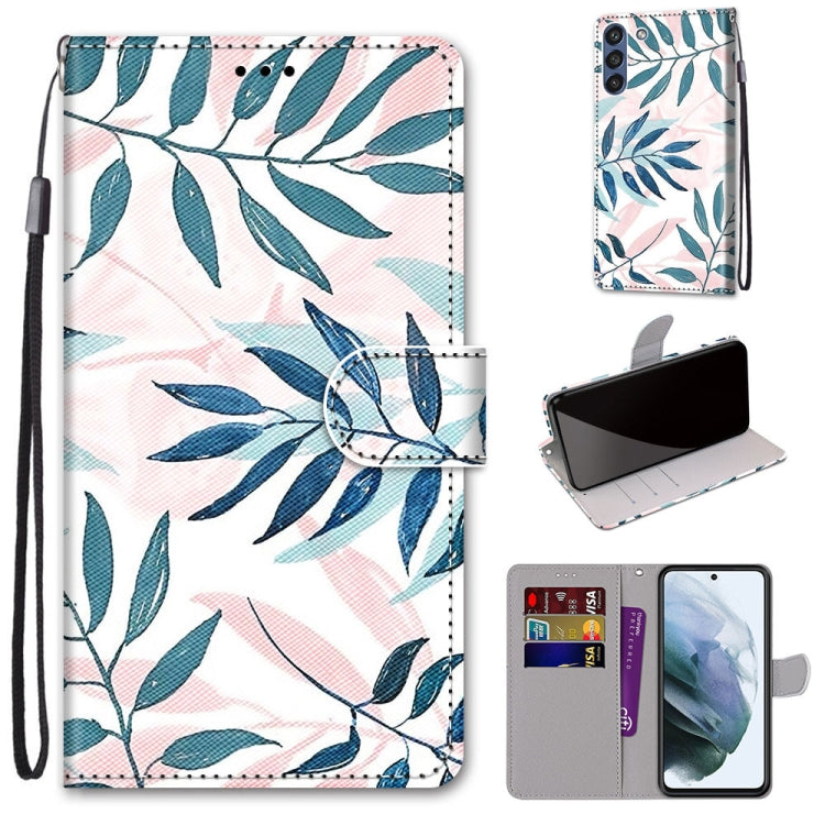 Coloured Drawing Cross Texture Horizontal Flip PU Leather Case with Holder & Card Slots & Wallet & Lanyard, For Nokia 1.4, For Samsung Galaxy A32 4G / A32 Lite, For Samsung Galaxy F62 / M62, For Samsung Galaxy S21 FE