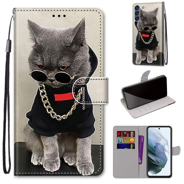 Coloured Drawing Cross Texture Horizontal Flip PU Leather Case with Holder & Card Slots & Wallet & Lanyard, For Nokia 1.4, For Samsung Galaxy A32 4G / A32 Lite, For Samsung Galaxy F62 / M62, For Samsung Galaxy S21 FE