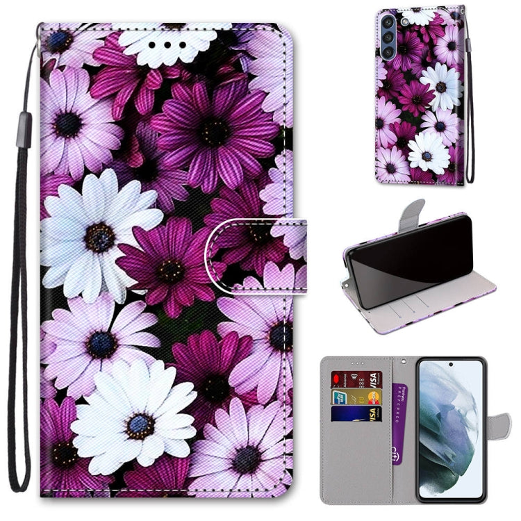 Coloured Drawing Cross Texture Horizontal Flip PU Leather Case with Holder & Card Slots & Wallet & Lanyard, For Nokia 1.4, For Samsung Galaxy A32 4G / A32 Lite, For Samsung Galaxy F62 / M62, For Samsung Galaxy S21 FE