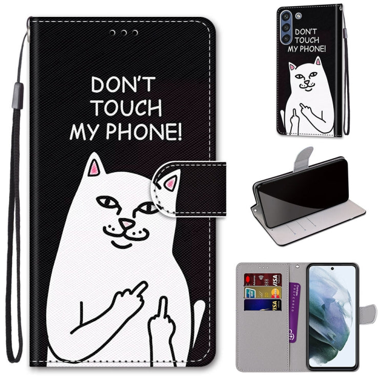 Coloured Drawing Cross Texture Horizontal Flip PU Leather Case with Holder & Card Slots & Wallet & Lanyard, For Nokia 1.4, For Samsung Galaxy A32 4G / A32 Lite, For Samsung Galaxy F62 / M62, For Samsung Galaxy S21 FE