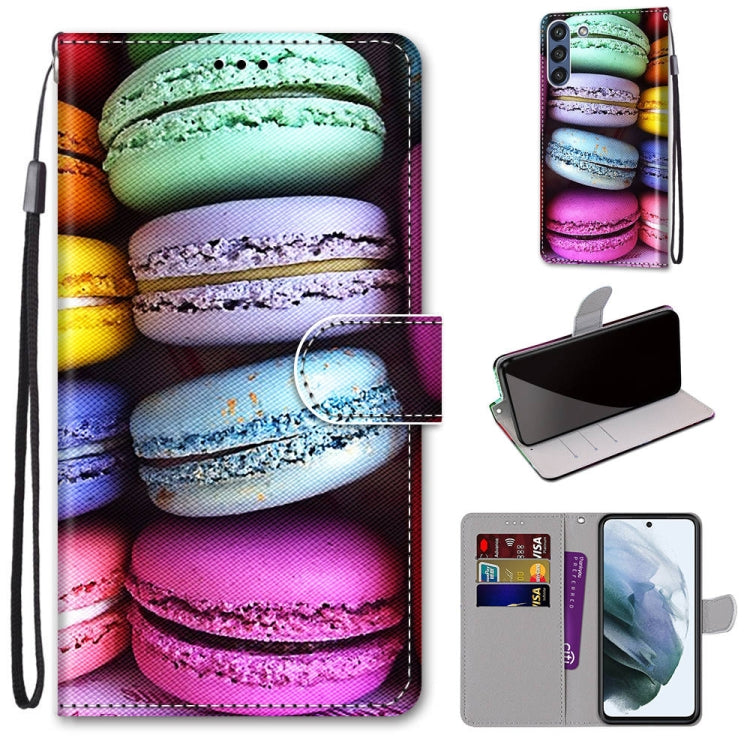 Coloured Drawing Cross Texture Horizontal Flip PU Leather Case with Holder & Card Slots & Wallet & Lanyard, For Nokia 1.4, For Samsung Galaxy A32 4G / A32 Lite, For Samsung Galaxy F62 / M62, For Samsung Galaxy S21 FE