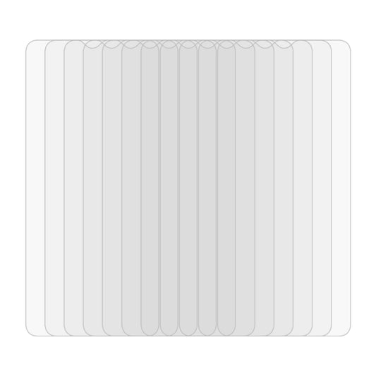 10 PCS 0.26mm 9H 2.5D Tempered Glass Film