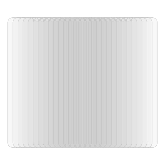 50 PCS 0.26mm 9H 2.5D Tempered Glass Film