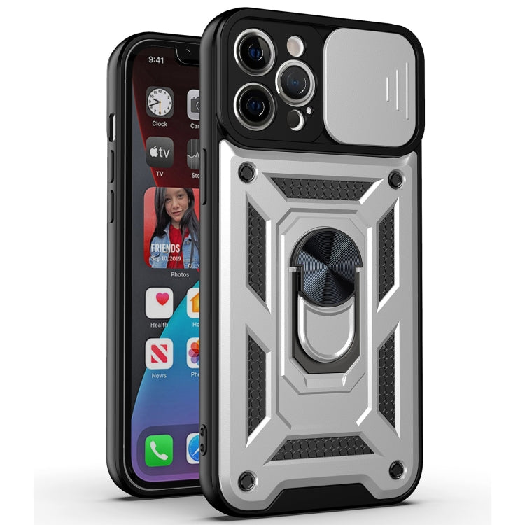 Sliding Camera Cover Design TPU+PC Protective Case