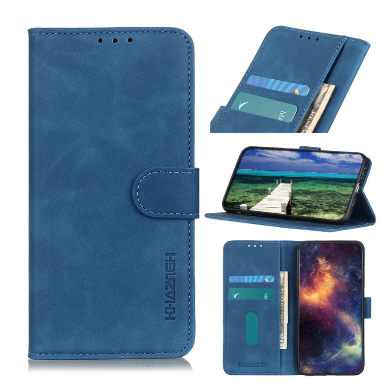 KHAZNEH Retro Texture Horizontal Flip Leather Case with Holder & Card Slots & Wallet, For OPPO F19, For OPPO A74 4G, For Samsung Galaxy A22 4G(EU Version), For Samsung Galaxy A22 5G(EU Version)