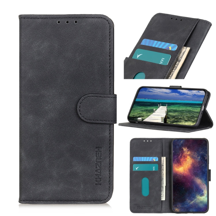 KHAZNEH Retro Texture Horizontal Flip Leather Case with Holder & Card Slots & Wallet, For OPPO F19, For OPPO A74 4G, For Samsung Galaxy A22 4G(EU Version), For Samsung Galaxy A22 5G(EU Version)