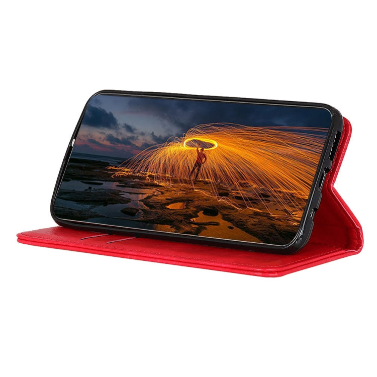 Magnetic Crazy Horse Texture Horizontal Flip Leather Case with Holder & Card Slots & Wallet, For OPPO F19 / A74 4G, For Asus ROG Phone 5 Pro, For Samsung Galaxy A22 4G(EU Version), For Samsung Galaxy A22 5G(EU Version)