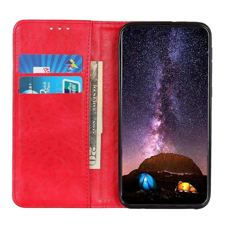 Magnetic Crazy Horse Texture Horizontal Flip Leather Case with Holder & Card Slots & Wallet, For OPPO F19 / A74 4G, For Asus ROG Phone 5 Pro, For Samsung Galaxy A22 4G(EU Version), For Samsung Galaxy A22 5G(EU Version)