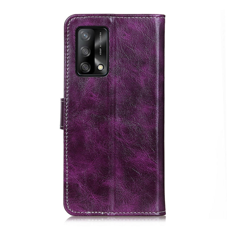 Retro Crazy Horse Texture Horizontal Flip Leather Case with Holder & Card Slots & Photo Frame & Wallet, For OPPO F19 / A74 4G, For Samsung Galaxy A22 4G(EU Version), For Samsung Galaxy A22 5G(EU Version)