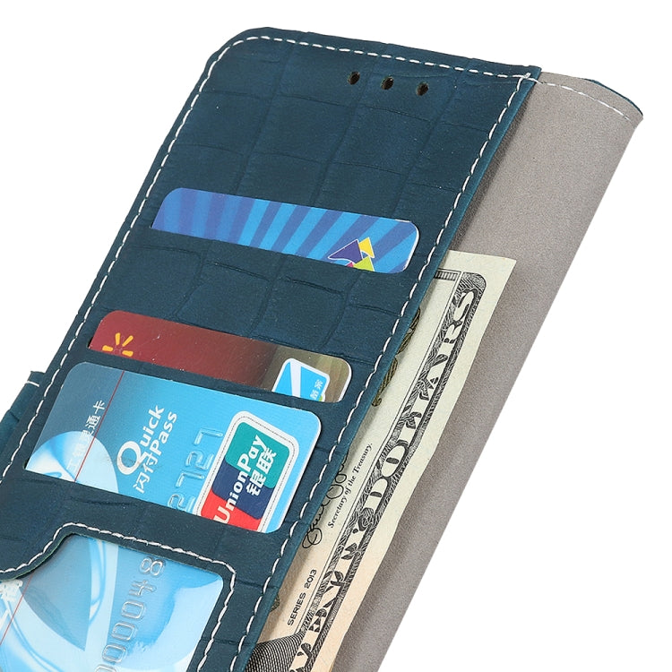 Magnetic Crocodile Texture Horizontal Flip Leather Case with Holder & Card Slots & Wallet, For OPPO F19 / A74 4G, For Samsung Galaxy A22 4G(EU Version), For Samsung Galaxy A22 5G(EU Version)