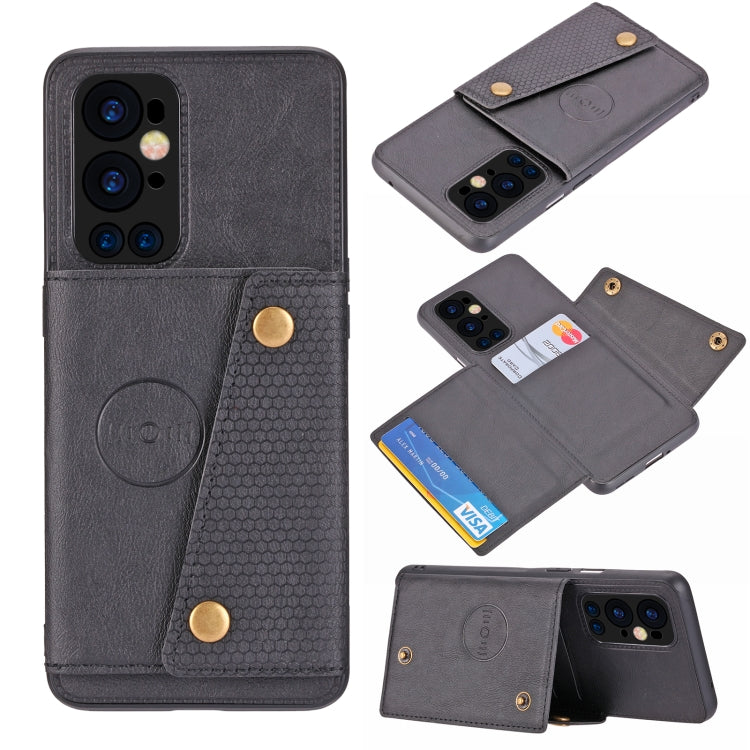 Double Buckle PU + TPU Shockproof Magnetic Protective Case with Card Slot & Holder, For OnePlus 9, For OnePlus 9 Pro, For Xiaomi Redmi K40, For Xiaomi Redmi Note 9 4G, For Xiaomi Redmi Note 10, For Samsung Galaxy A32 4G, For OPPO A94