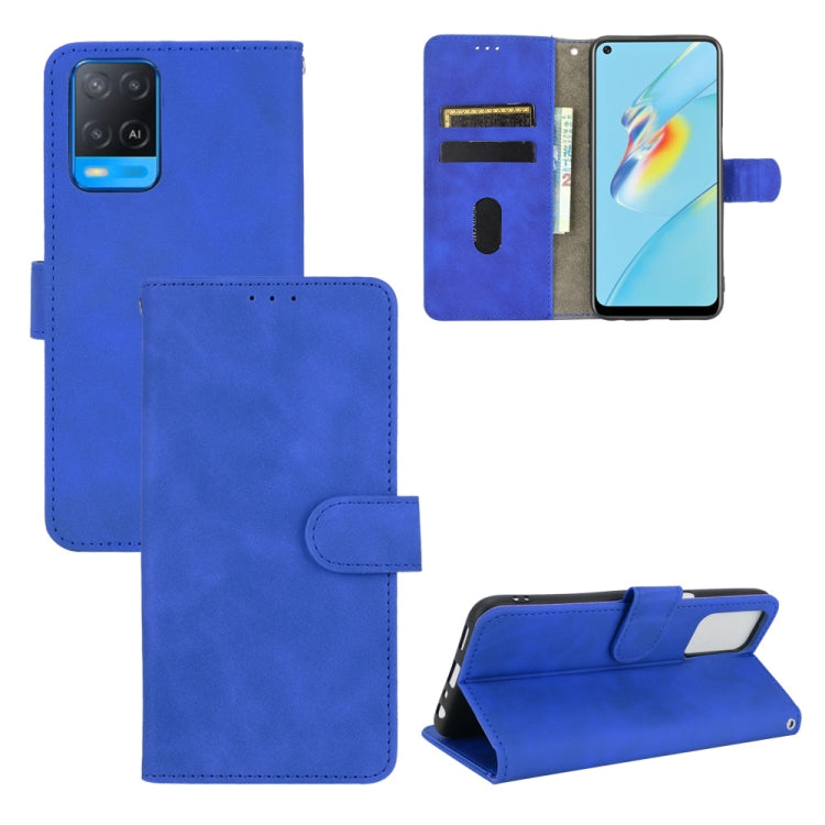 Solid Color Skin Feel Magnetic Buckle Horizontal Flip Calf Texture PU Leather Case with Holder & Card Slots & Wallet, For Realme 8 / Realme 8 Pro, For OPPO A54 4G, For Samsung Galaxy S21 FE, For OPPO F19 Pro / A94, For HTC Desire 21 Pro 5G�������������...