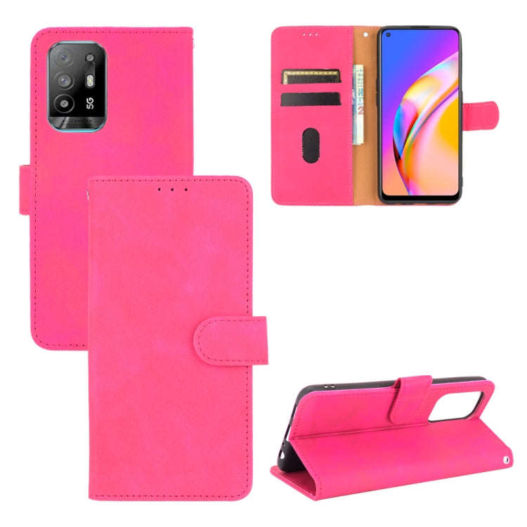 Solid Color Skin Feel Magnetic Buckle Horizontal Flip Calf Texture PU Leather Case with Holder & Card Slots & Wallet, For Realme 8 / Realme 8 Pro, For OPPO A54 4G, For Samsung Galaxy S21 FE, For OPPO F19 Pro / A94, For HTC Desire 21 Pro 5G�������������...