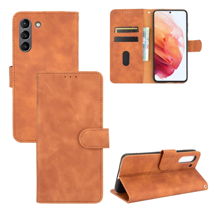 Solid Color Skin Feel Magnetic Buckle Horizontal Flip Calf Texture PU Leather Case with Holder & Card Slots & Wallet, For Realme 8 / Realme 8 Pro, For OPPO A54 4G, For Samsung Galaxy S21 FE, For OPPO F19 Pro / A94, For HTC Desire 21 Pro 5G�������������...