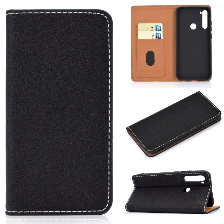 Solid Color Magnetic Horizontal Flip Leather Case with Card Slot & Holder, For Xiaomi Redmi Note 8, For Xiaomi Mi CC9, For Xiaomi Mi CC9e, For Huawei Mate 30, For Huawei Mate 30 Lite, For Galaxy A10, For Galaxy A10s, For Galaxy A30, For Galaxy A40�����...