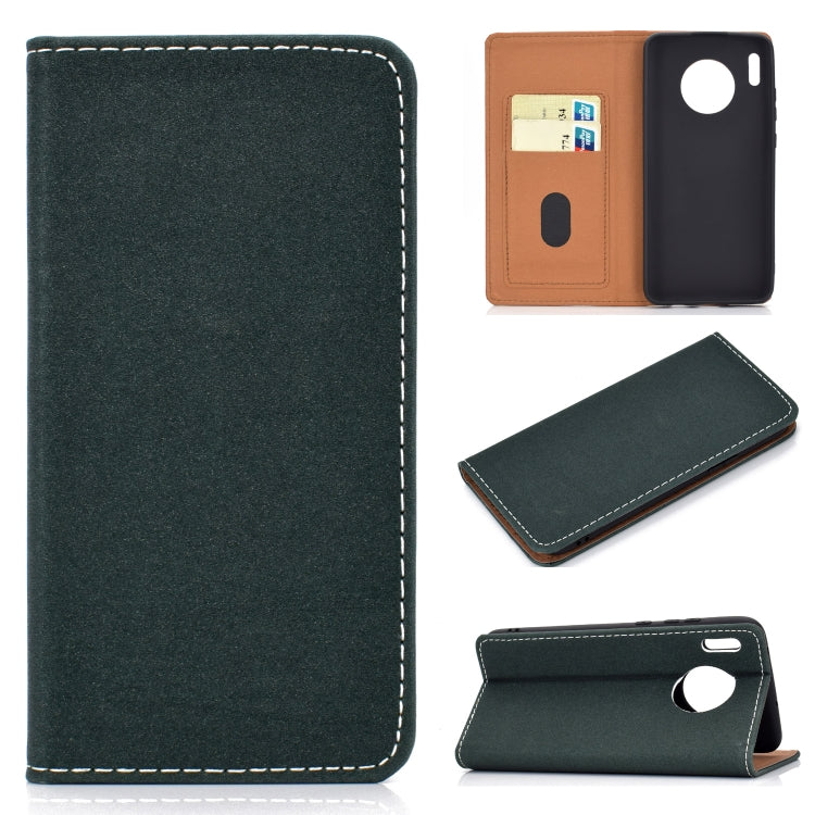 Solid Color Magnetic Horizontal Flip Leather Case with Card Slot & Holder, For Xiaomi Redmi Note 8, For Xiaomi Mi CC9, For Xiaomi Mi CC9e, For Huawei Mate 30, For Huawei Mate 30 Lite, For Galaxy A10, For Galaxy A10s, For Galaxy A30, For Galaxy A40�����...
